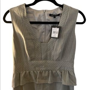 Nanette Lenore Gemini Jumper Pinstripe Dress